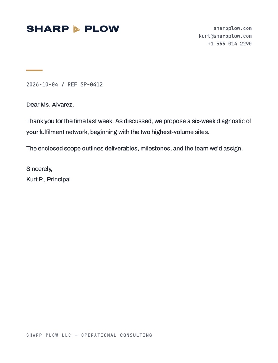 Letterhead