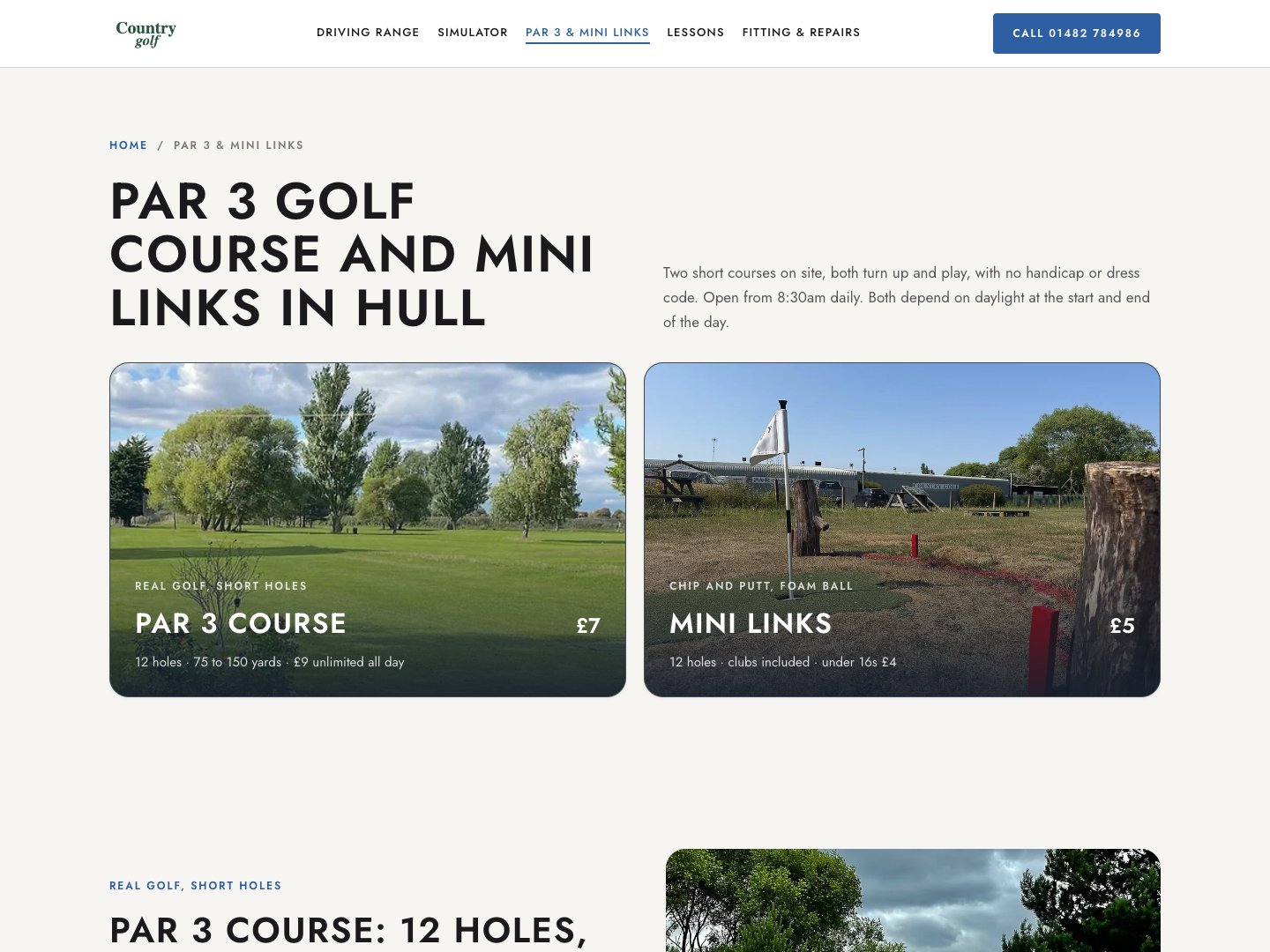 Par 3 & Mini Links