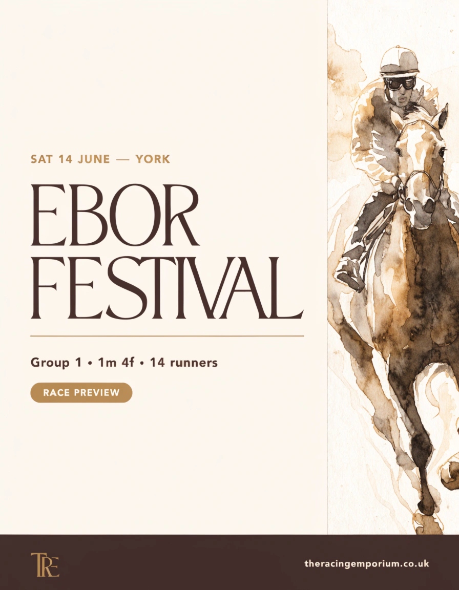 Festival racing at York — 14 runners on the card.